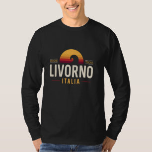 Camiseta Livorno Italia Livorno Toscana Italia Ola Retro