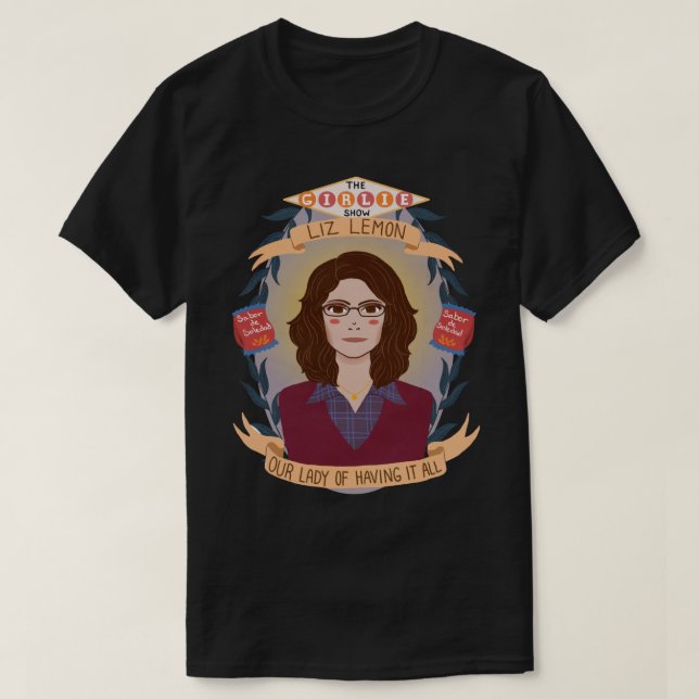 Camiseta Liz Lemon Classic T-Shirt (Diseño del anverso)