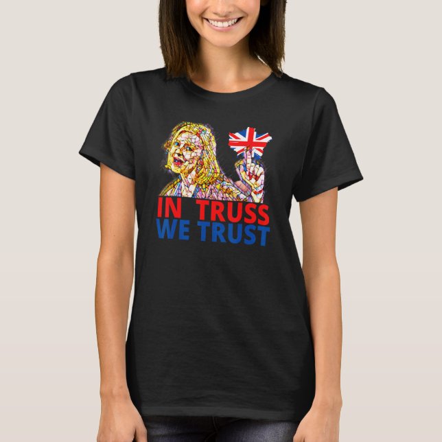 Camiseta Liz Truss  Richi Sunak British Wealthy Tory member (Anverso)