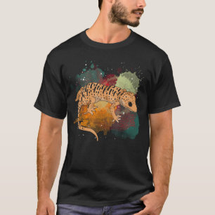 Camiseta Lizard Animal Mascota Dueño Reptile Colorful Leopa