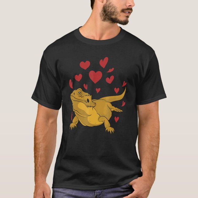 Camiseta Lizard Animal Mascota Dueño Reptile Love Bearago (Anverso)