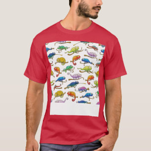 Camiseta Lizard cúpula multicolor Chameleon