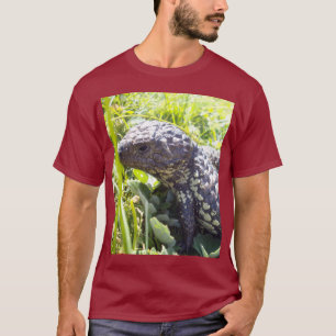 Camiseta Lizard de lengua azul,