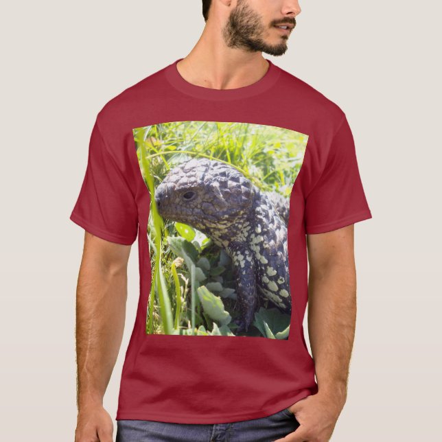 Camiseta Lizard de lengua azul, (Anverso)