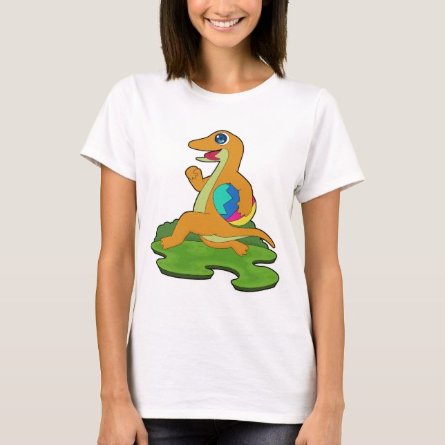 Camiseta Lizard Easter Easter egg (Anverso)