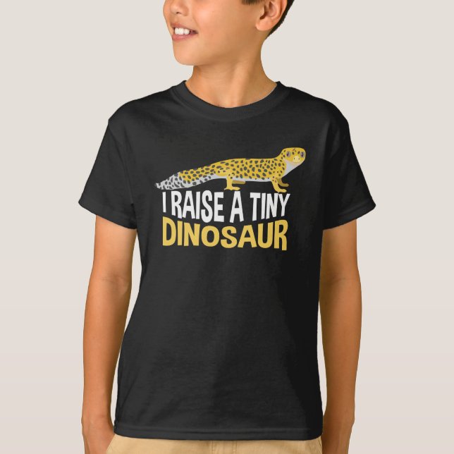 Camiseta Lizard, el Chiste Mascota de los dinosaurios leopa (Anverso)