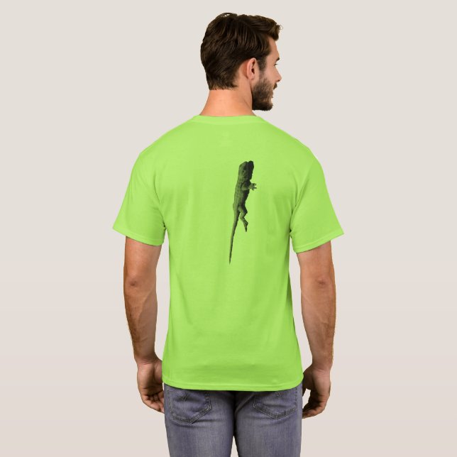 Camiseta - ¡Lizard en mi espalda! (Reverso completo)