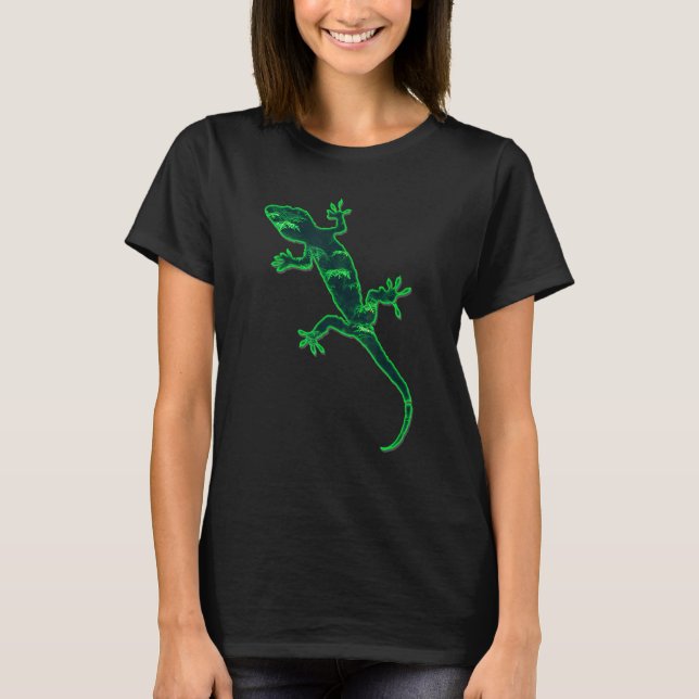Camiseta Lizard Gecko Zoólogo Animal (Anverso)