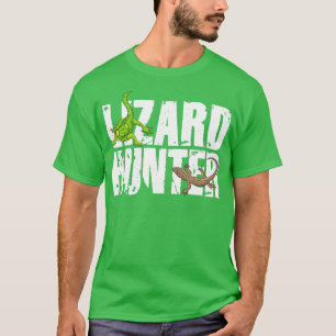 Camiseta Lizard Hunter Lizzy Summoner Gecko Echsenfan Lizar