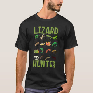 Camiseta Lizard Hunter Reptile Bearded Dragon Lizards