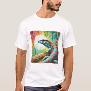 Camiseta Lizard in the Light 020924AREF142 - Watercolor