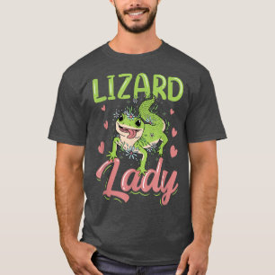 Camiseta Lizard Lady Lizards Animal Gecko Lover