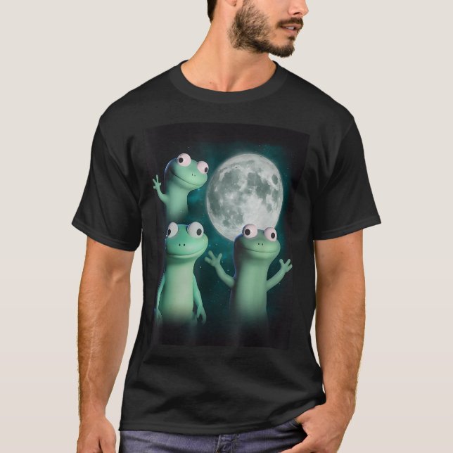 Camiseta Lizard Lizard Lizard Funny Lizard Moon Trending Me (Anverso)