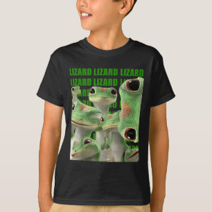 Camiseta Lizard Lizard Lizard Meme gracioso