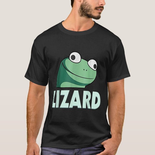Camiseta Lizard Lizard Lizard Meme Gracioso Para Hombres Mu (Anverso)