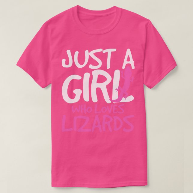 Camiseta Lizard Lizard Lover Reptile (Diseño del anverso)