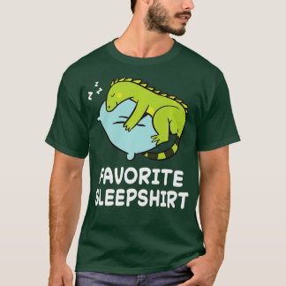 Camiseta Lizard Lizards Nap Sleeping Sleep Pajama Pajamas N