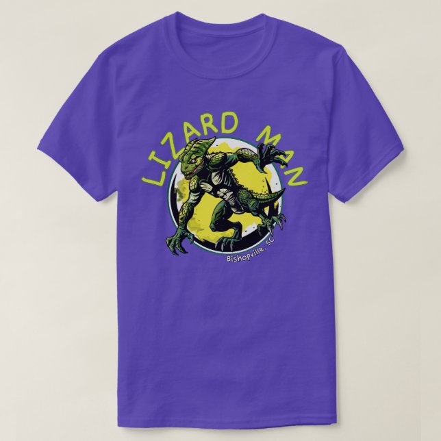 Camiseta Lizard Man (Diseño del anverso)