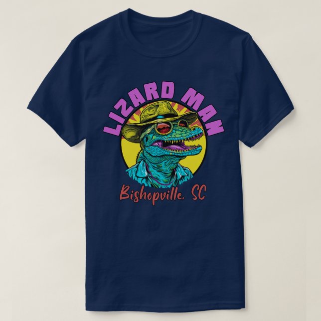 Camiseta Lizard Man Atrás (Diseño del anverso)