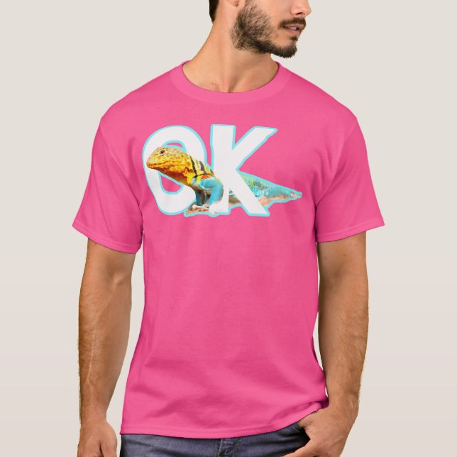 Camiseta Lizard Oklahoma W Boomer de la montaña masculina c (Anverso)