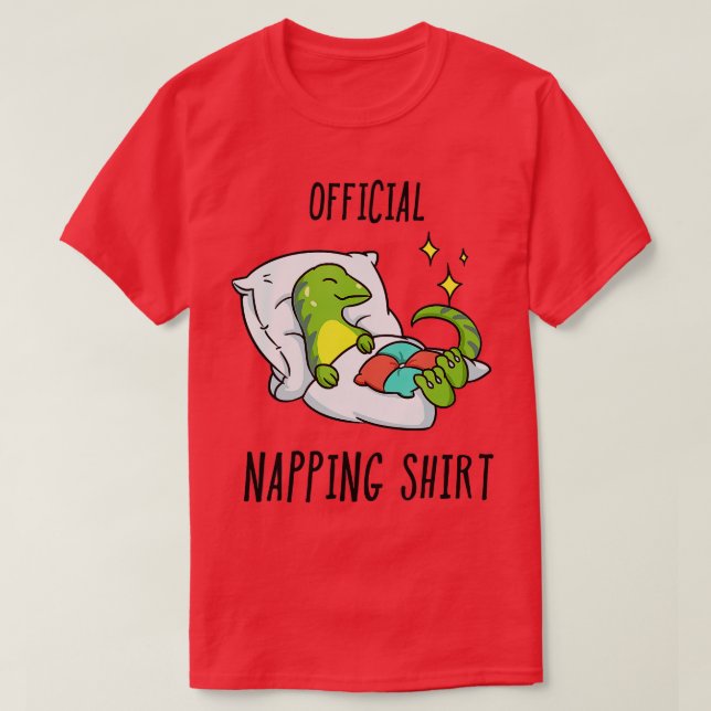 Camiseta Lizard Pajamas Sleepyhead 1 (Diseño del anverso)