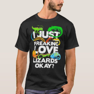 Camiseta Lizard Reptile Lizard Lizard
