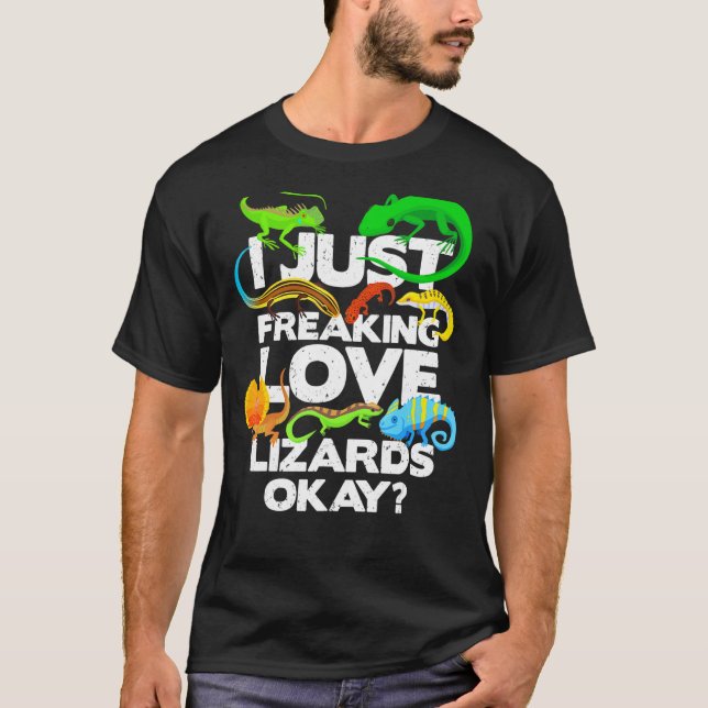 Camiseta Lizard Reptile Lizard Lizard (Anverso)