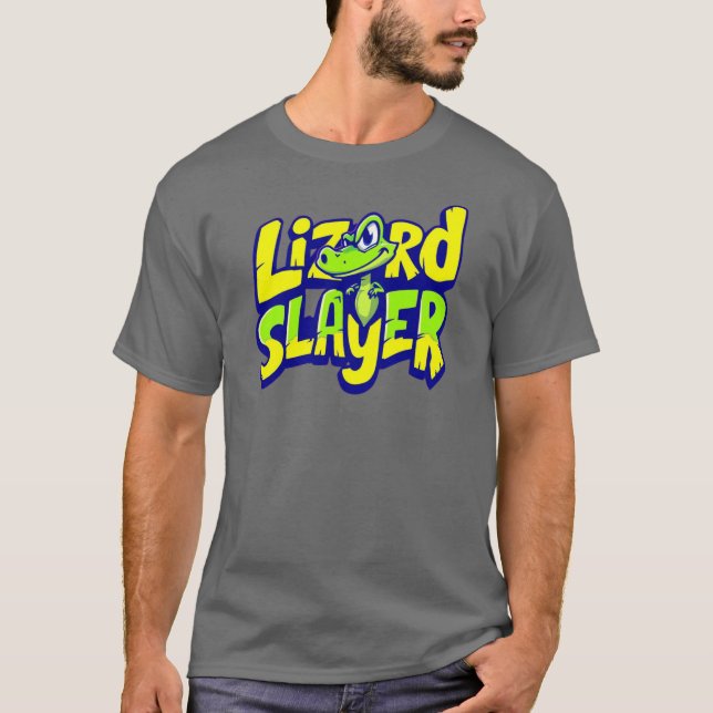 Camiseta Lizard Slayer (Anverso)