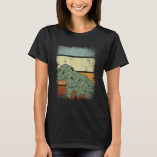 Camiseta Lizard Tropical Wildlife Reptile Animal Retro Komo