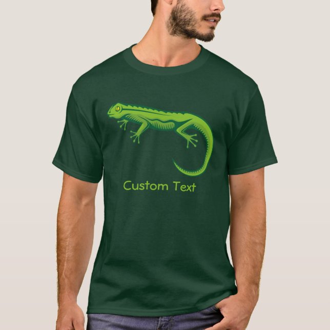 Camiseta Lizard verde (Anverso)