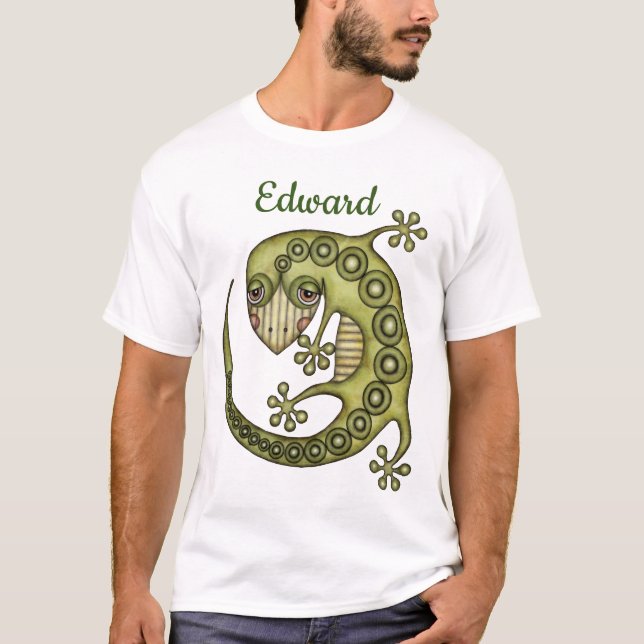 Camiseta Lizard verde (Anverso)