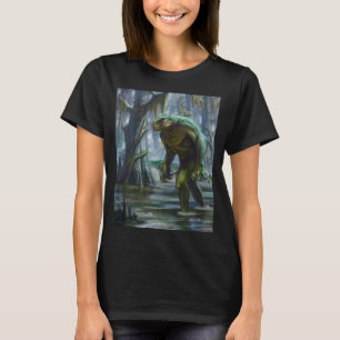 Camiseta Lizardman de la ciénaga del Oro de Scape