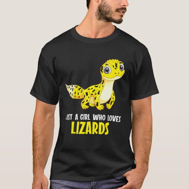 Camiseta Lizards Nature Wildlife Animal Protection Cute Li (Anverso)