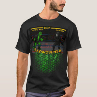 Camiseta #LIZARDSUNITE "Ríos VS DRA-G0N" IRL REKT
