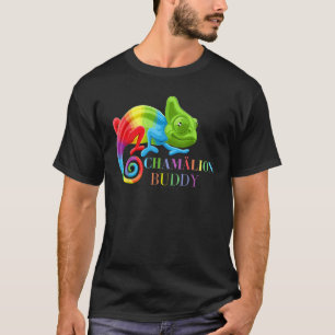 Camiseta Lizarras Mascotas Chameleon Colorful Chameleon