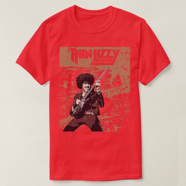 Camiseta Lizzy delgado (Diseño del anverso)