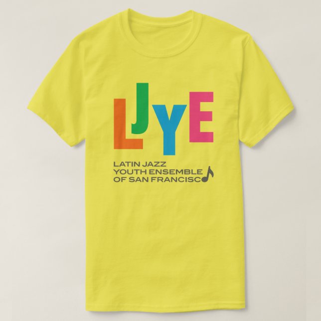 Camiseta LJYE de una cara (Diseño del anverso)