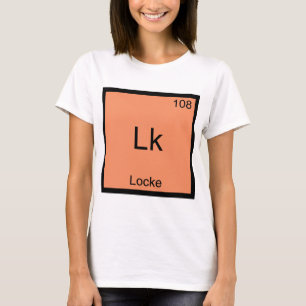Camiseta Lk - Locke Funny Element Chemistry Symbol T-Shirt