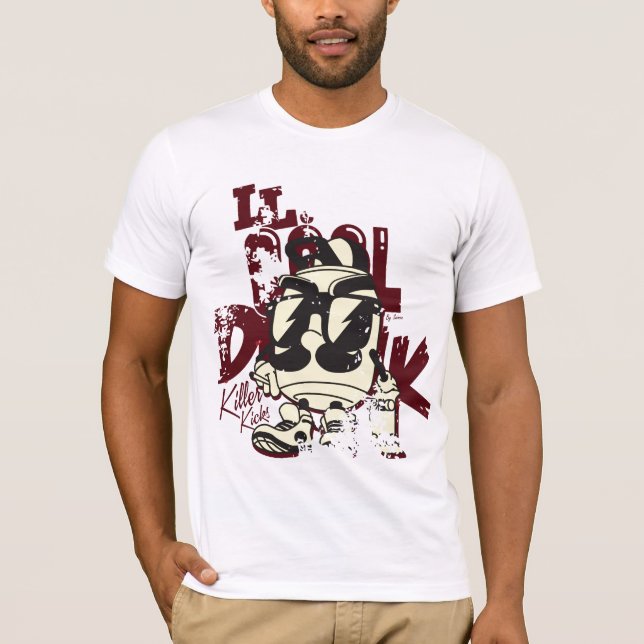 Camiseta LL. Bebida fresca (Anverso)