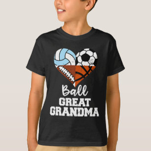 Camiseta Ll Bisabuela Fútbol Fútbol Esquí Voleibol