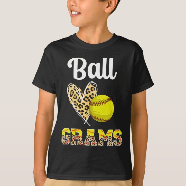Camiseta Ll Grams Leopard Softll Grams Of A Softll Player G (Anverso)