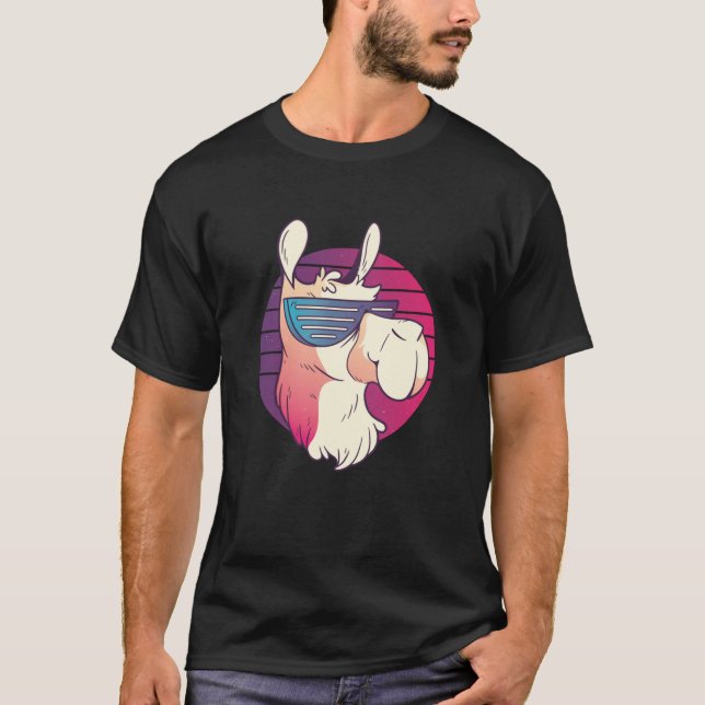 Camiseta Llama 80s (Anverso)