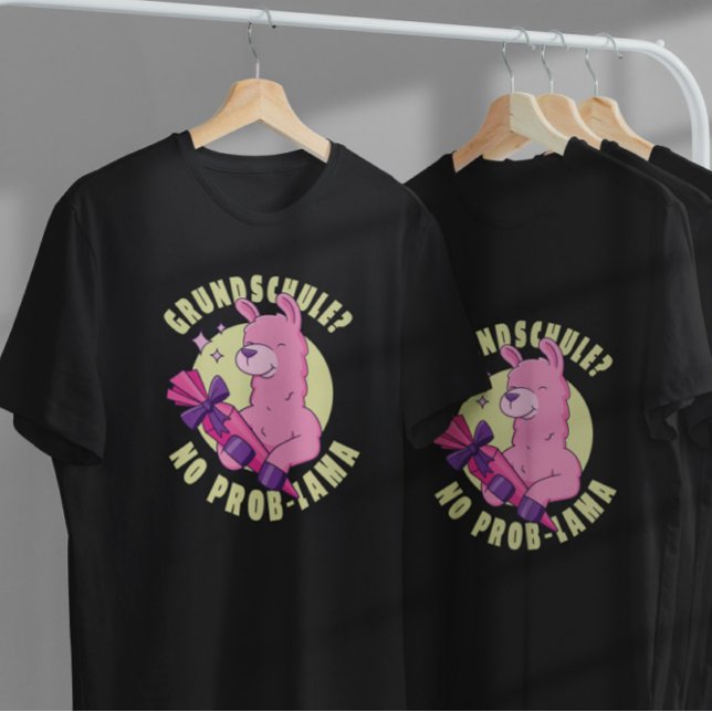 Camiseta Llama a escuela primaria (Subido por el creador)