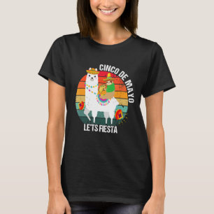 Camiseta Llama a "feliz Cinco de M"
