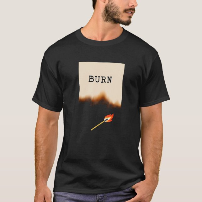 Camiseta Llama a la llama de los pirotécnicos de incendios (Anverso)