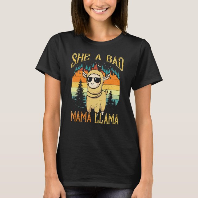 Camiseta Llama a mal día de madre (Anverso)