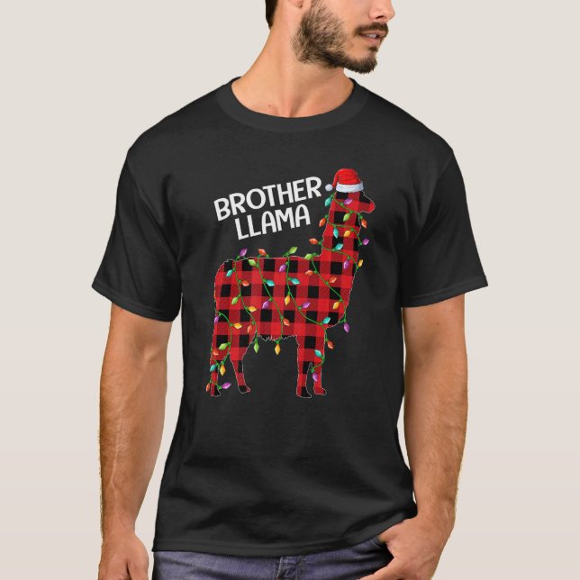 Camiseta Llama a Navidades Pa, hermano de cola roja (Anverso)