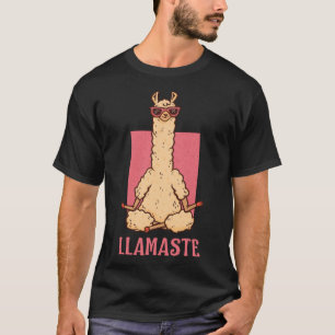 Camiseta Llama a nombre mamá de yoga Chakra