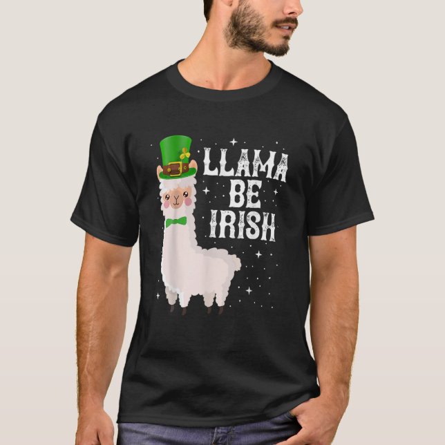 Camiseta Llama a ser irlandés Día de San Patricio San Padys (Anverso)