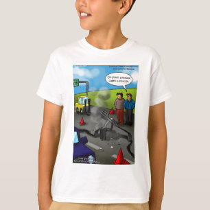 Camiseta Llama a una carretilla elevadora regalos divertido